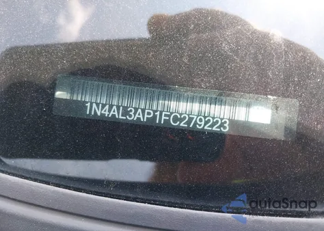 2015 Nissan Altima 2.5 Sv from USA, damaged, VIN 1N4AL3AP1FC279223